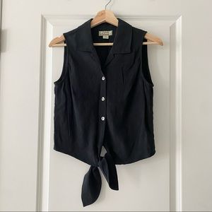 Tommy Bahama Silk Black Tank